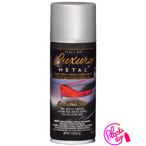 Plasti Dip Spray Luxury Metal Satin White Aluminium
