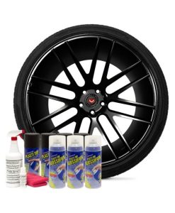 Plasti Dip Pack jantes Noir Brillante